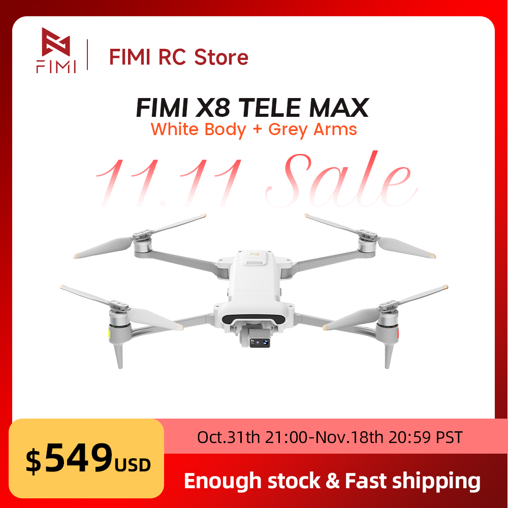 Jjrc Drone X12 - Drone caméra FIMI X8 Tele Max,