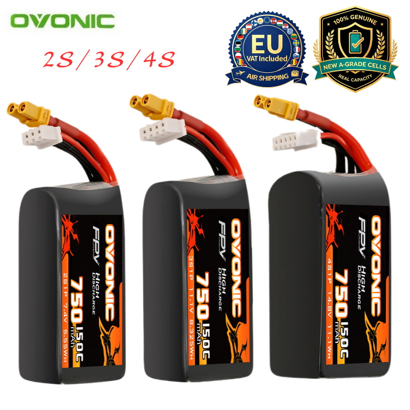 Batterie Lipo OVONIC 150C 750m - Drone Battery 3S avis et prix