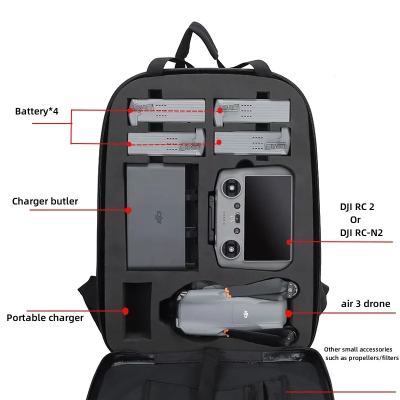 Étui de transport rigide, sac  - Drone Battery 3S avis et prix