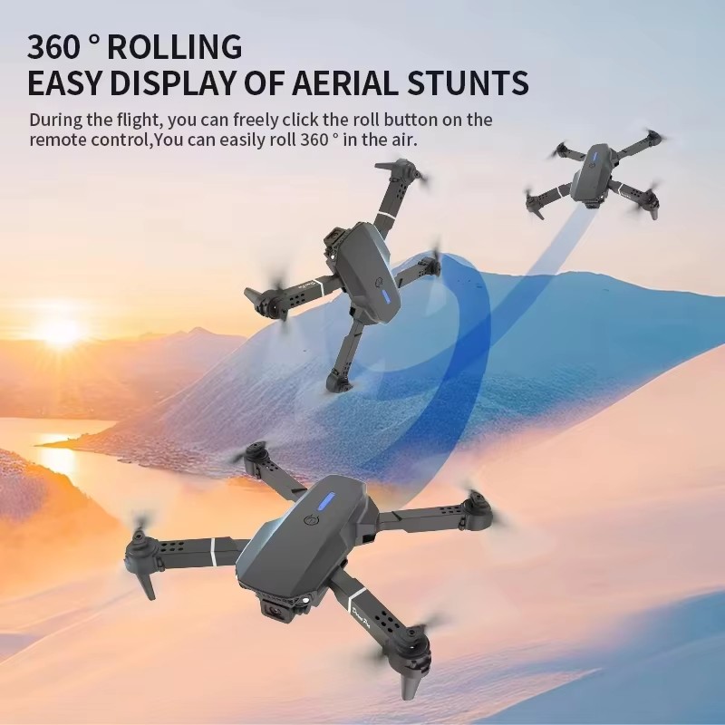 Drone E88 Pro nouvelle version - Jjrc Drone X12 avis et prix
